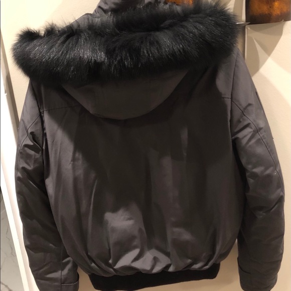 Grey moose knuckle jacket Size:M - Picture 6 of 8